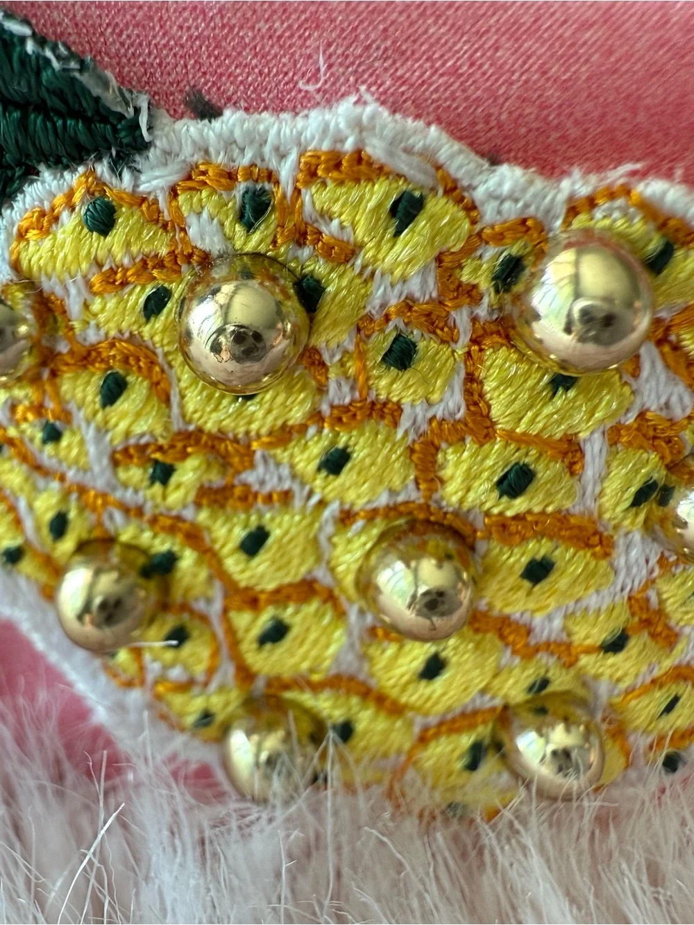 Dolce & Gabbana gold embroidery